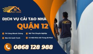 Dịch vụ sửa nhà Quận 12 trọn gói: Bảng giá, Vật tư & Mở rộng không gian 1 Dịch vụ sửa nhà quận 12 trọn gói